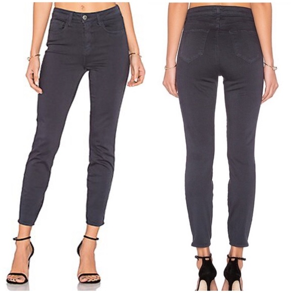 L'AGENCE Denim - L’AGENCE Margot Skinny Jeans 26 stingray gray grey